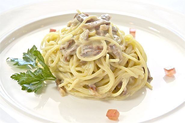 Спагетти корбонара - популярное итальянское блюдо