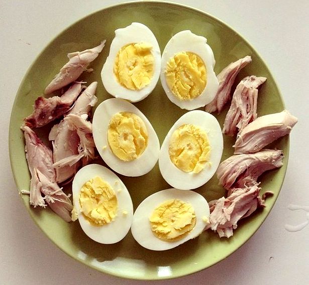 Куриное мясо и яйца - источники белка