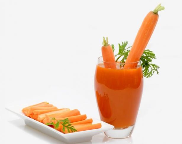 Морковь богата каротином